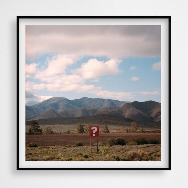 Question mark , Western Cape (2018)